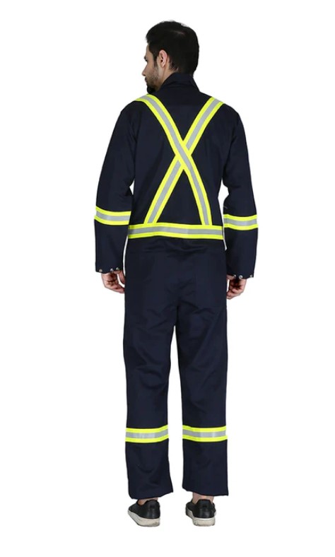 Picture of Forge FR MFRCVRLTP-18 Men's Coverall With Taping